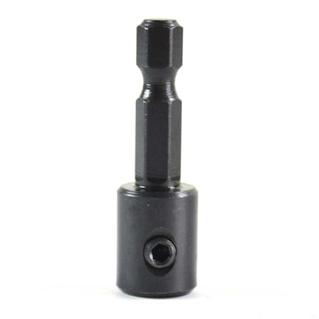 1/4 Adj Quick-Change Hex Shnk Adptr For 11/64 Countersnk & Tapper Pt Drill Bit (Shnk Only W/O Bit)